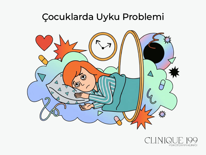 çocuklarda uykuya dalamama